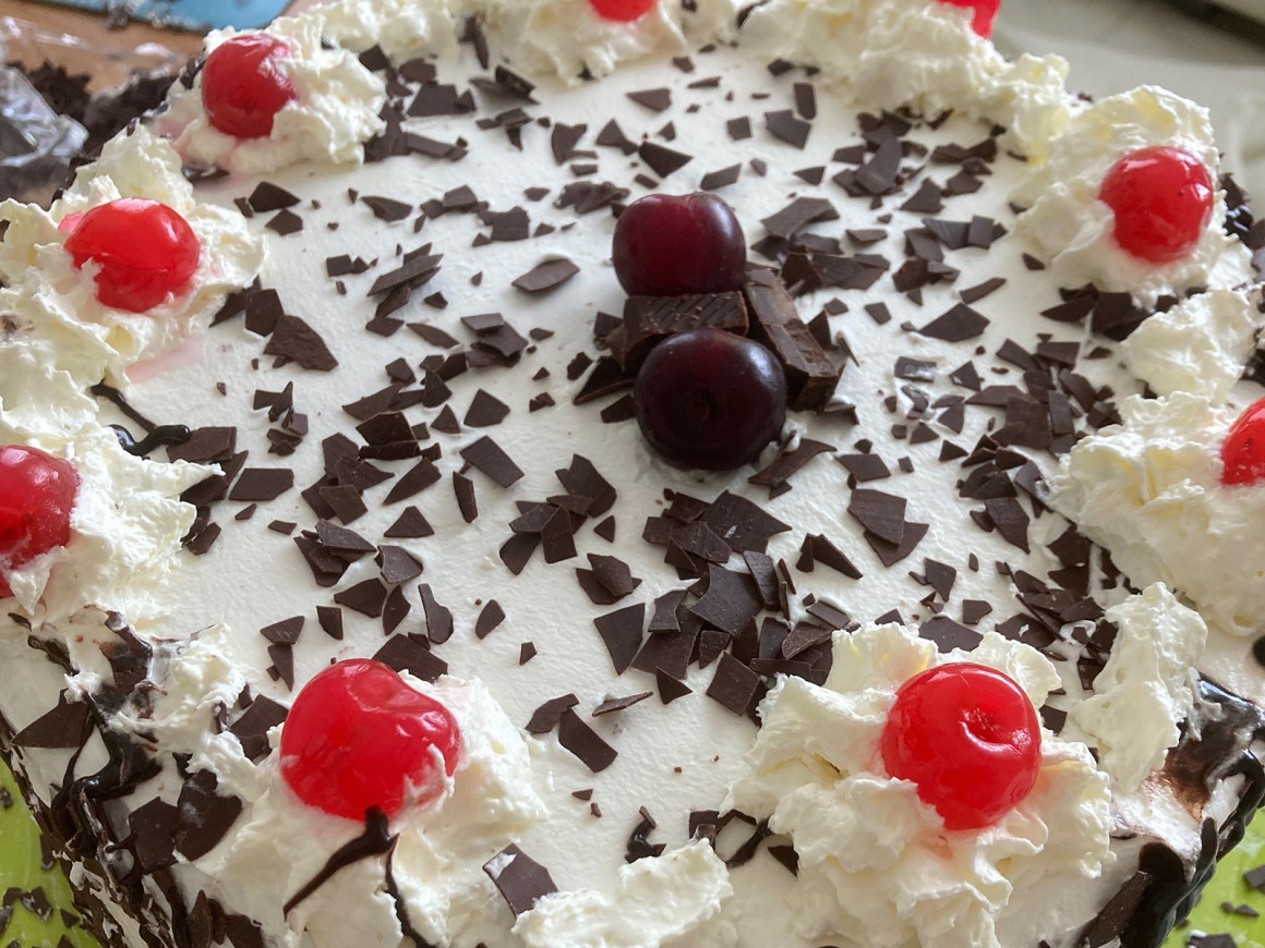 Einfache Schwarzwälder Kirschtorte