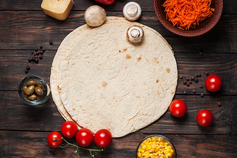 Grundrezept für Wraps