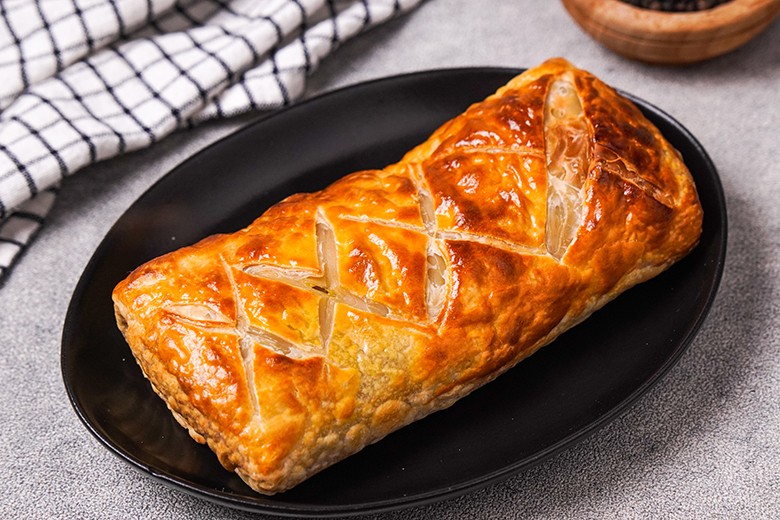 Gemüsestrudel mit Feta