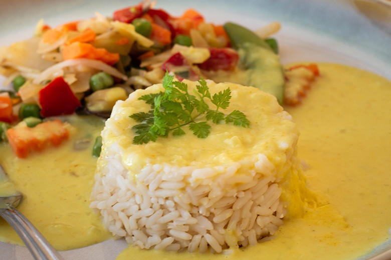 Asiatische Kokossauce