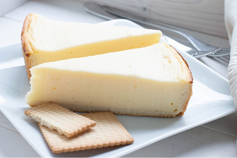 Cheesecake mit Keksboden