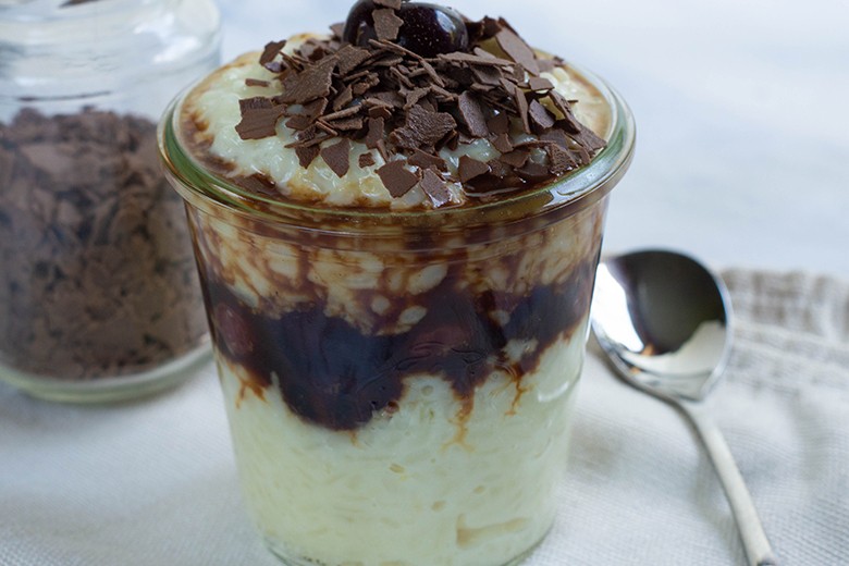 Kirsch-Mascarpone-Risotto