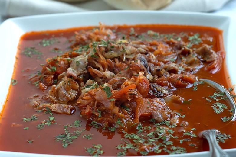 Sauerkrauteintopf mit Speck