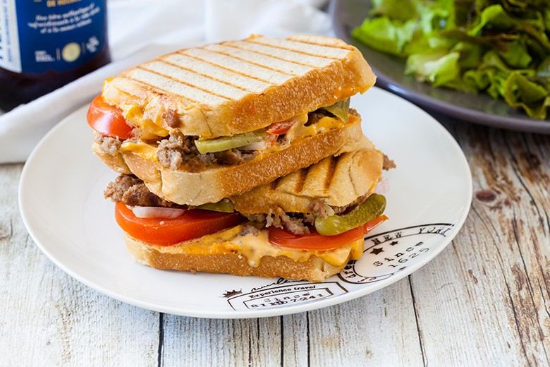 Cheeseburger-Sandwiches