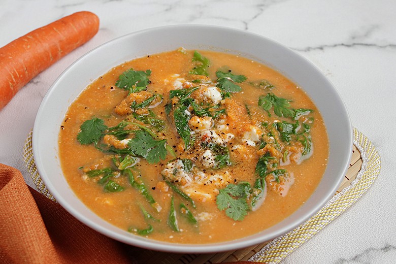 Exotische Karottensuppe