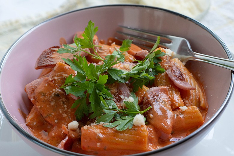 Paprika-Lauch-Zwiebel-Soße