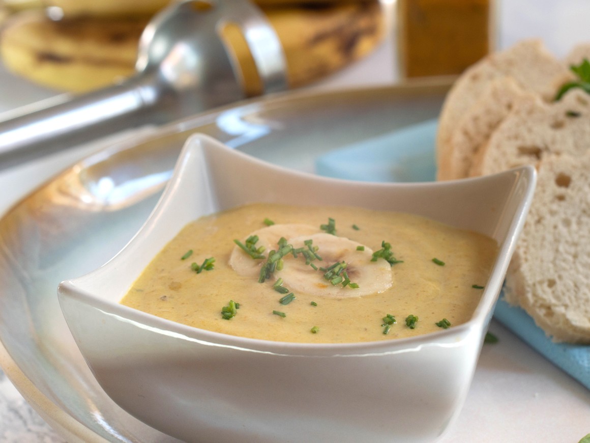 Bananen-Ingwer-Curry-Dip - Rezept