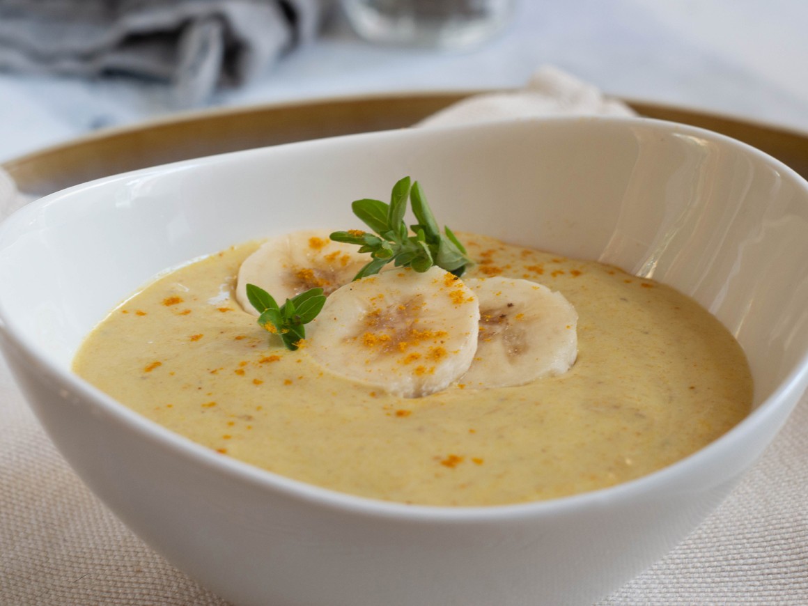 Currydip mit Banane