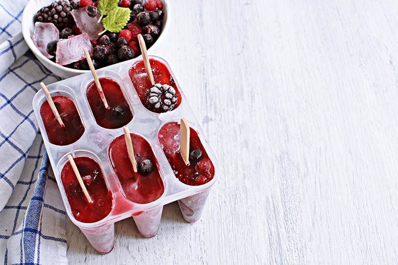 Veganes Stiel-Eis