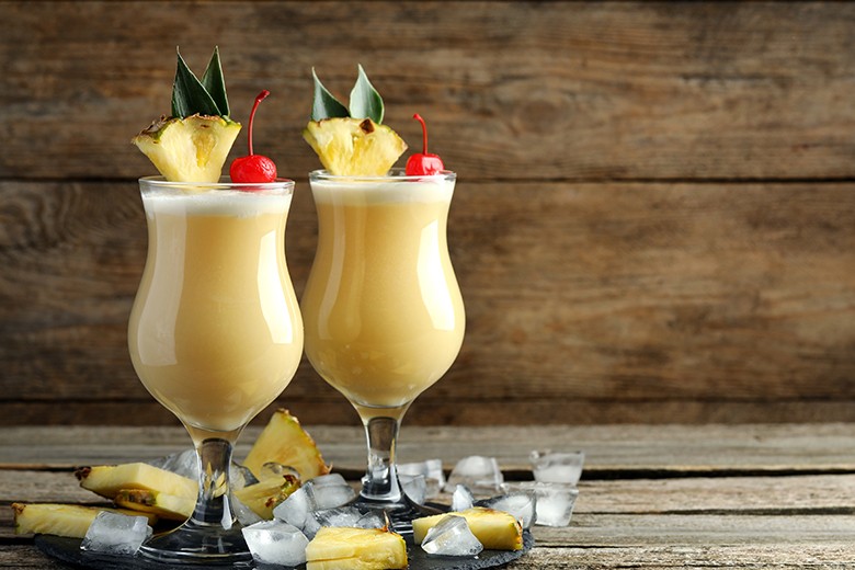 Pina Colada mit Kokosmilch