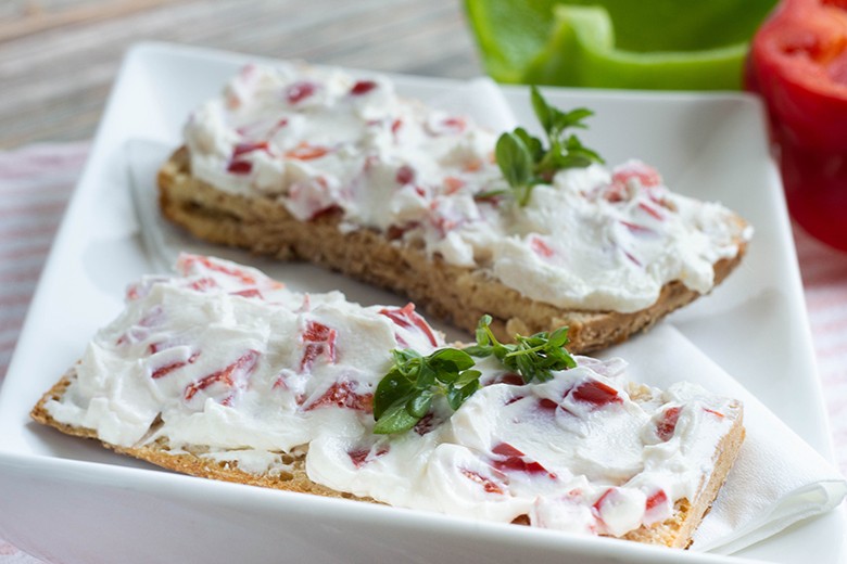 Feta-Paprika-Aufstrich