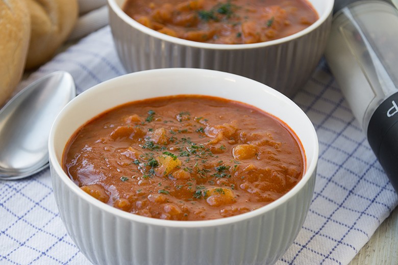 Gulaschsuppe mit Kartoffeln