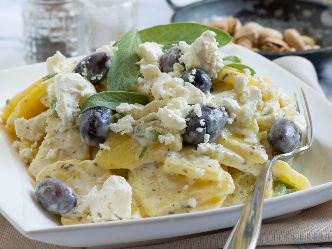 Kartoffel-Schafskäse-Salat