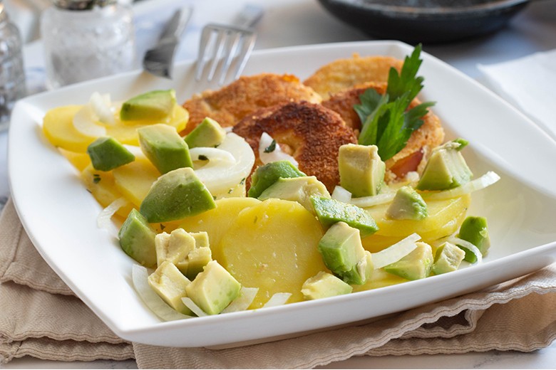 Kohlrabi-Käse-Schnitzel