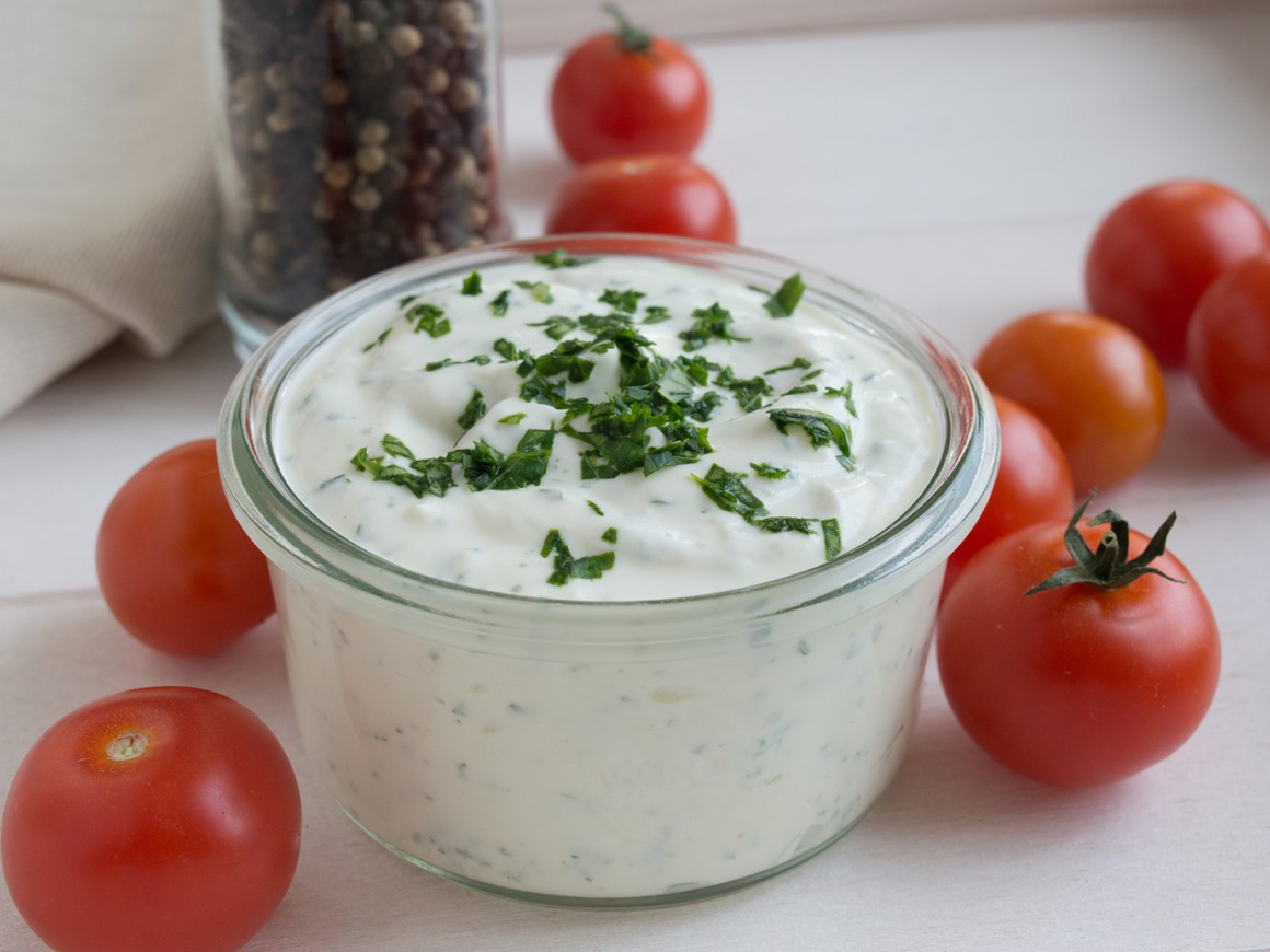 Würziger Frischkäse-Dip