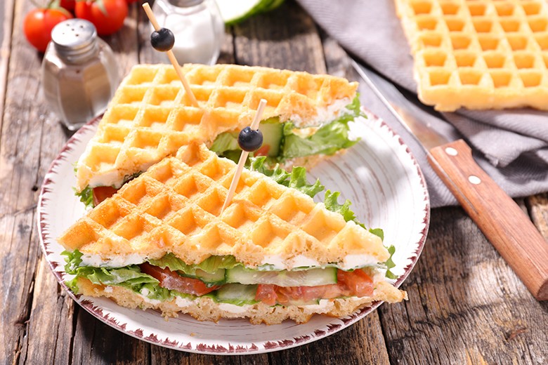 Waffel-Sandwich