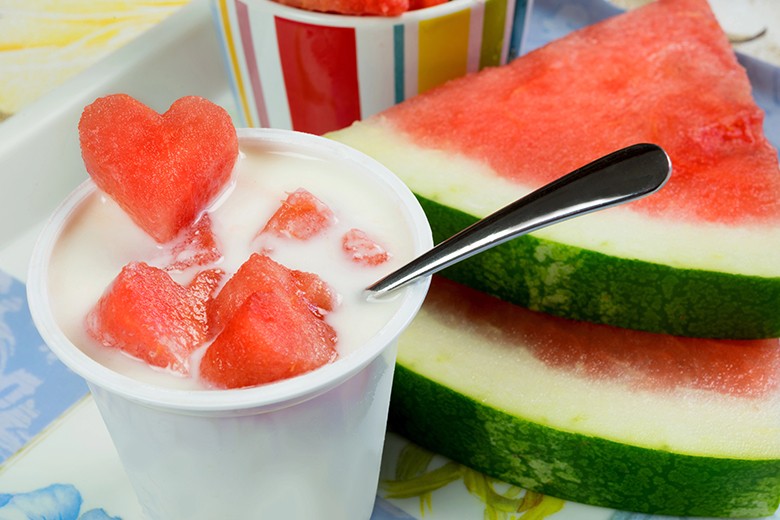 Melonen-Joghurt
