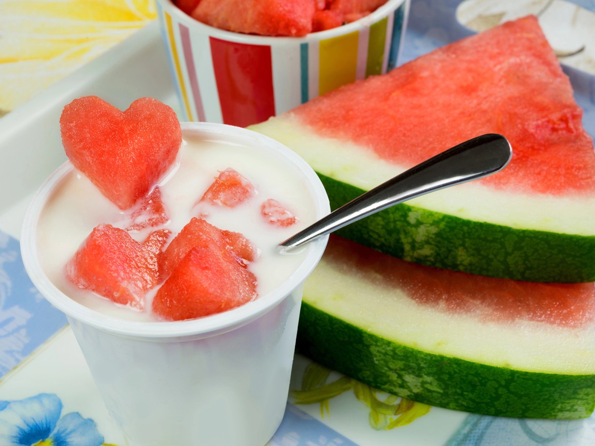 Melonen-Joghurt