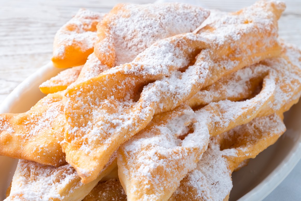 Polnisches Karnevalsgebäck