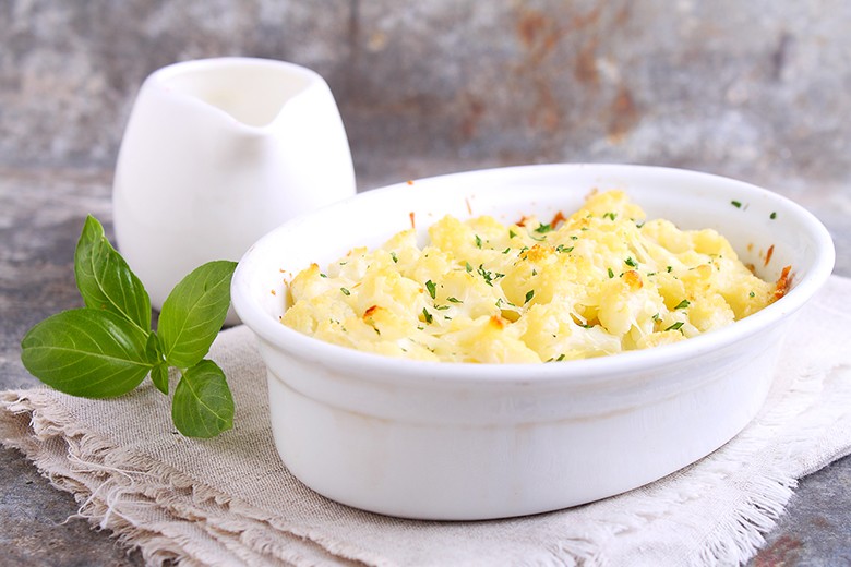 Blumenkohl mit Käse 