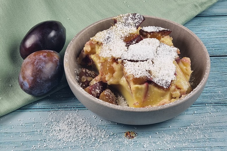 Zwetschgenpudding