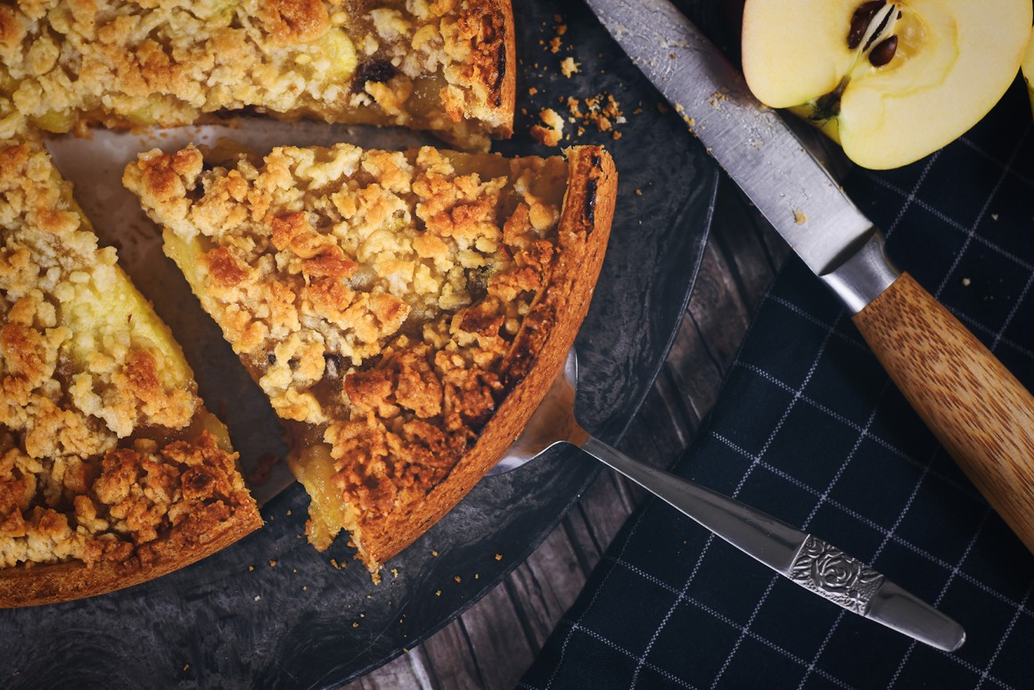 Butterstreusel für Kuchen