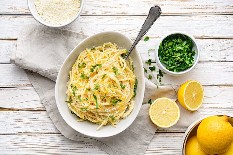 Pasta al Limone - Italienische Zitronenpasta