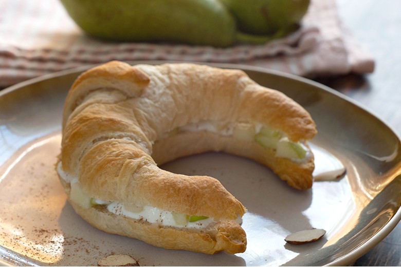 Birnen-Croissants