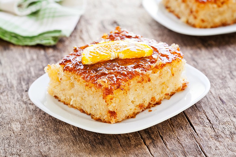 Orangenkuchen vom Blech