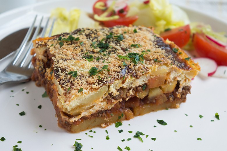 Moussaka ohne Aubergine