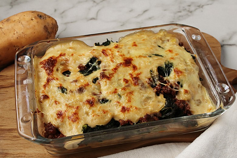 Süßkartoffel-Moussaka