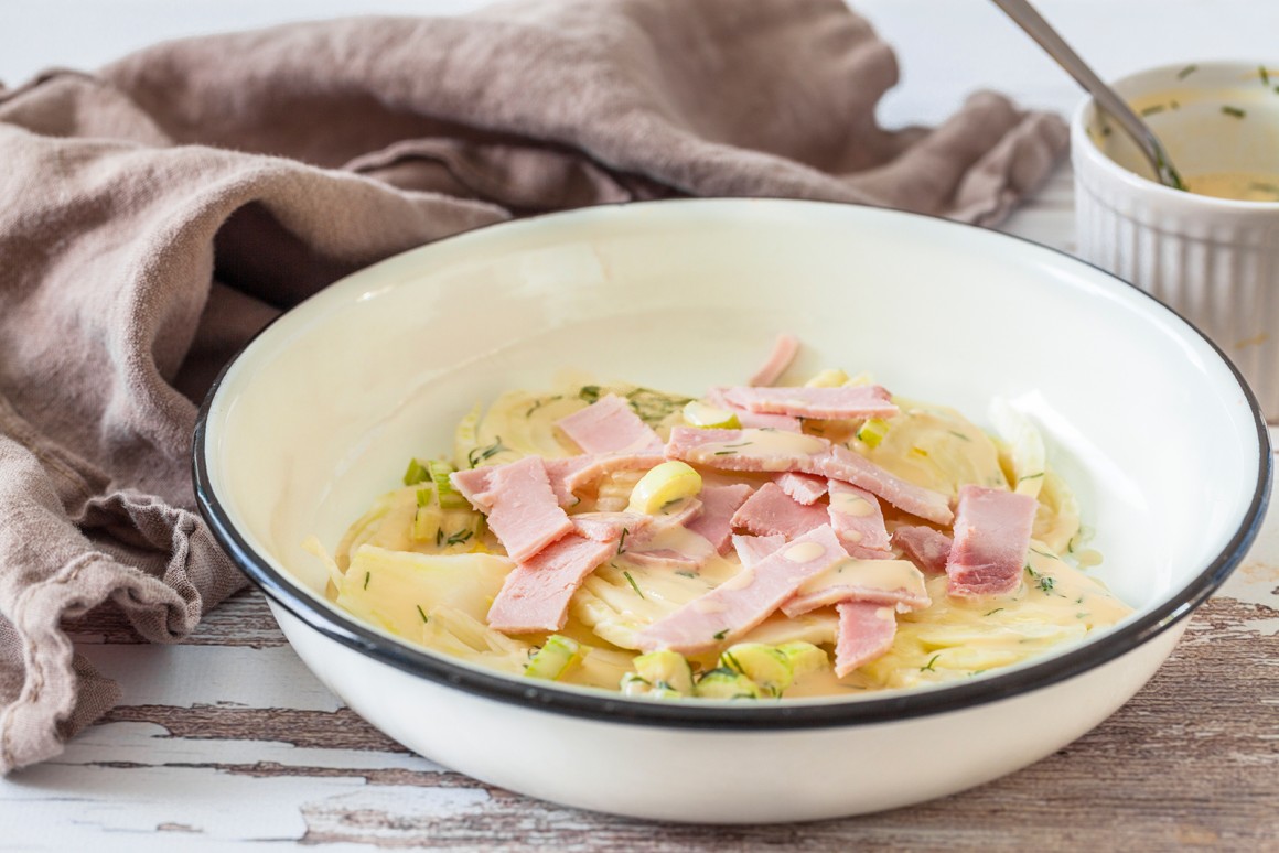 Schinken-Fenchel-Salat
