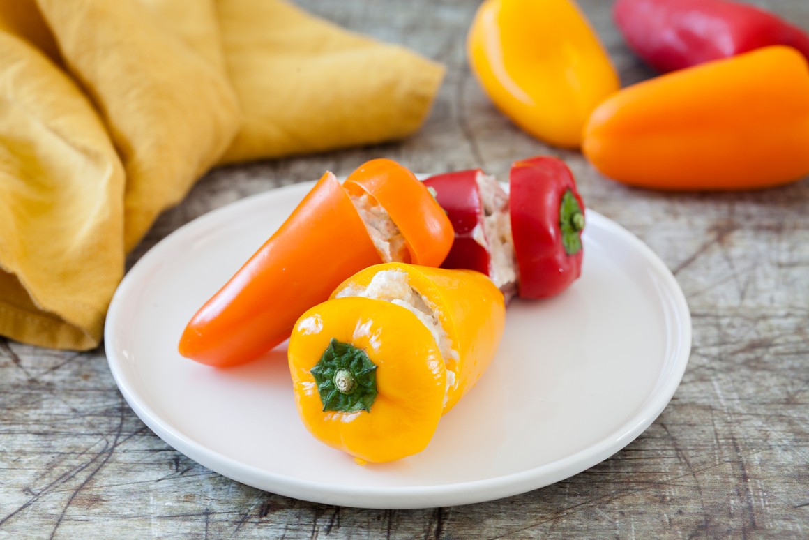 Spitzpaprika mit Thunfisch-Füllung - Rezept