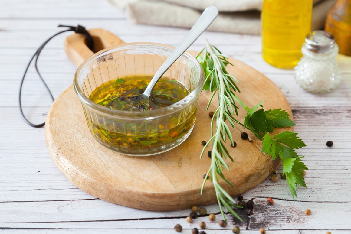 Würzige Ingwer-Marinade mit Knoblauch