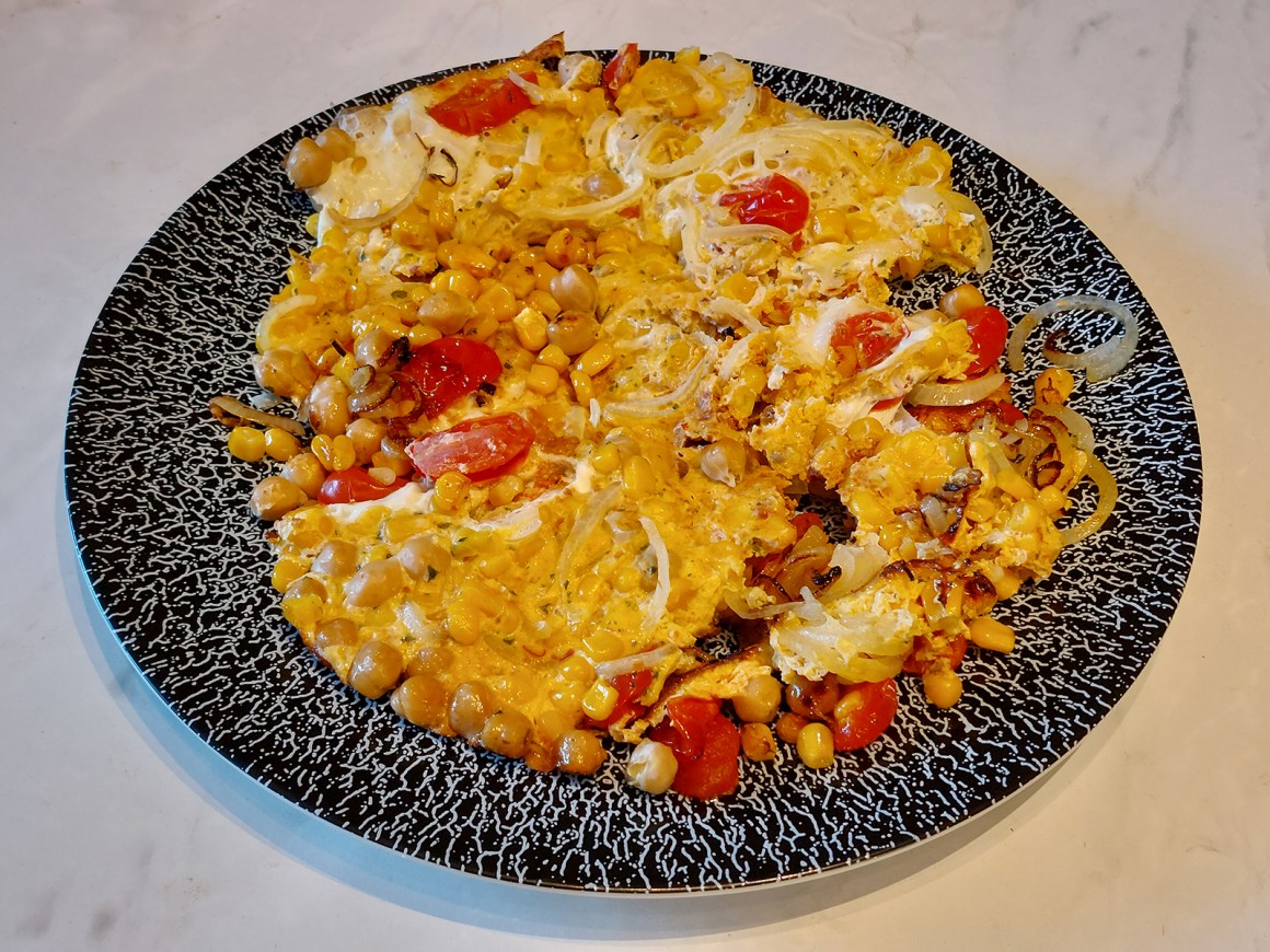 Mexikanisches Eier-Mais-Omelett