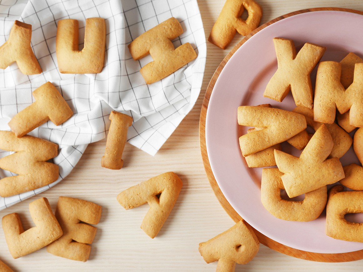 Buchstabenplätzchen