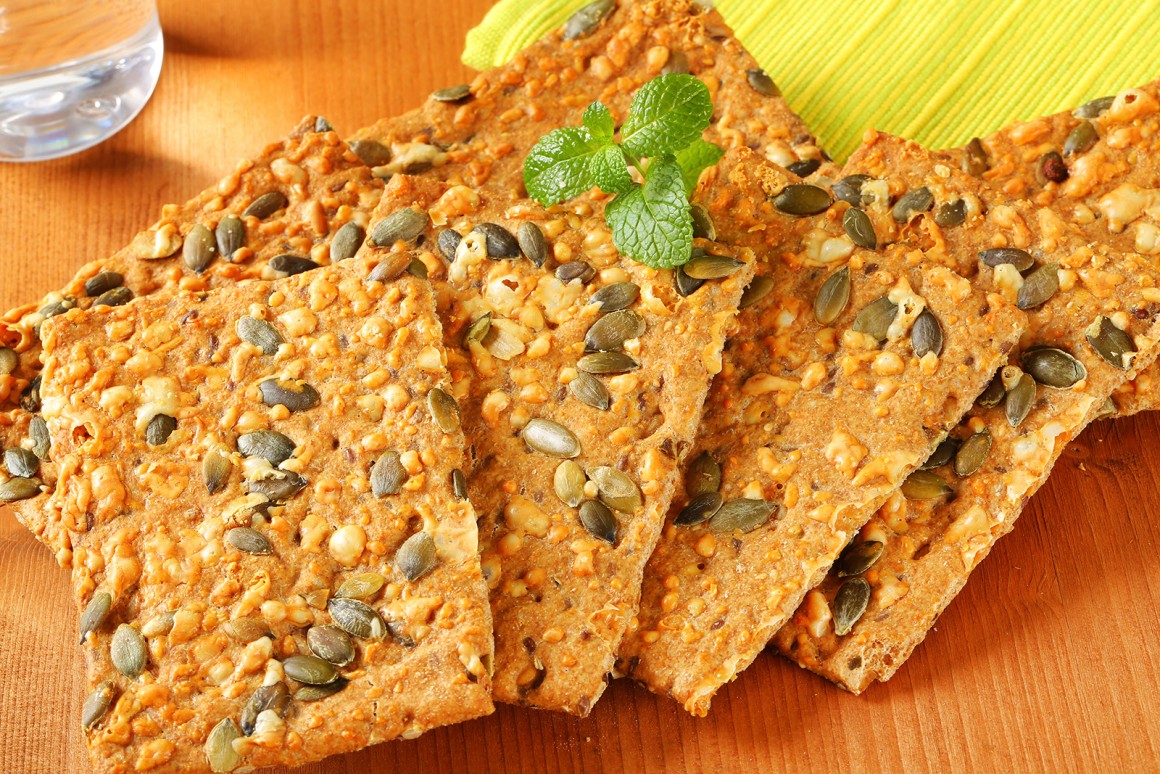 Kürbiskern Knäckebrot