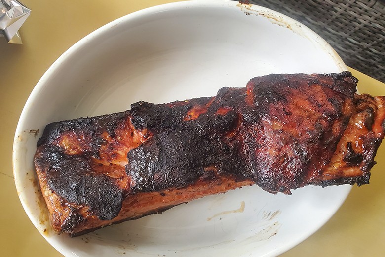 Schweinebauchfilet vom Grill