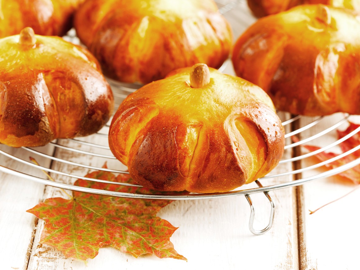 Kürbisbrötchen