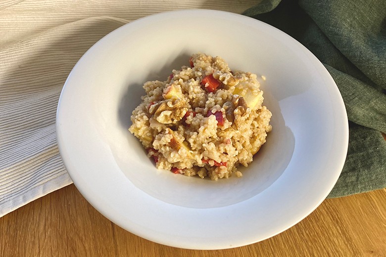 Bulgursalat ohne Tomaten