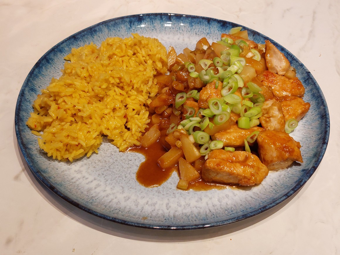 Puten-Ananas-Curry