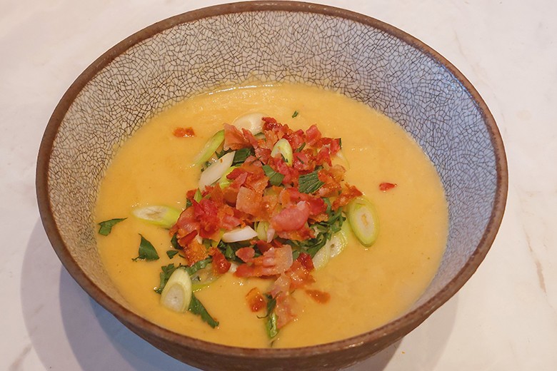 Blumenkohl-Kokos-Suppe