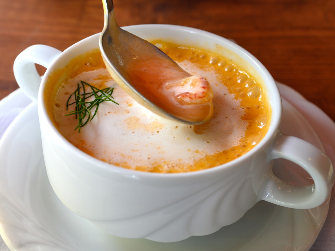 Feine Krabbensuppe