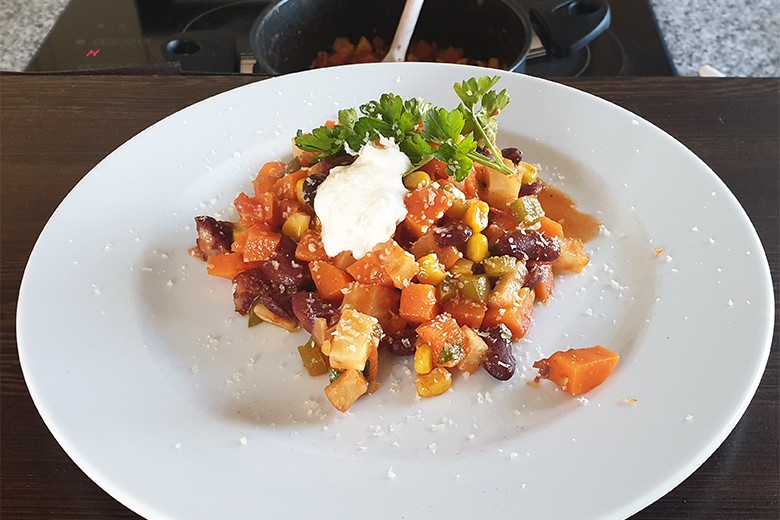 Einfaches Chili sin Carne