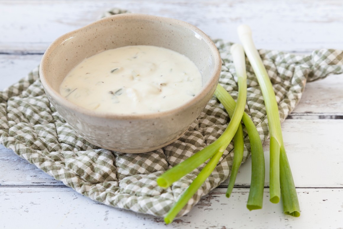 Lauchzwiebel-Mayonnaise - Rezept