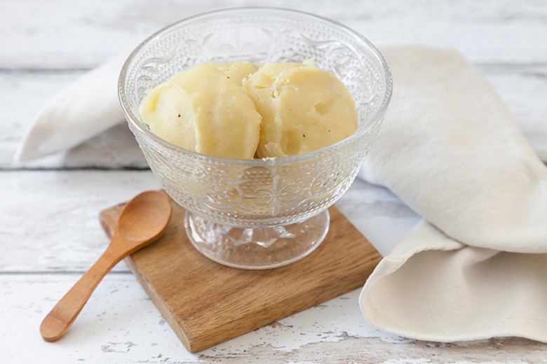 Veganes Vanille-Eis