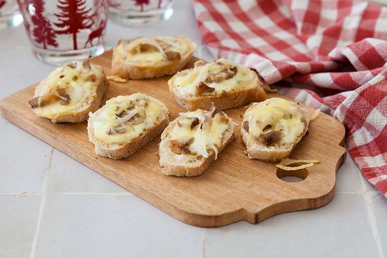 Flammkuchen-Häppchen