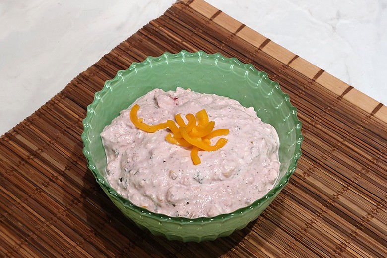 Feta-Creme mit saurer Sahne