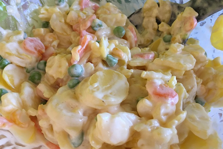 Kartoffelsalat mit Mayonnaise