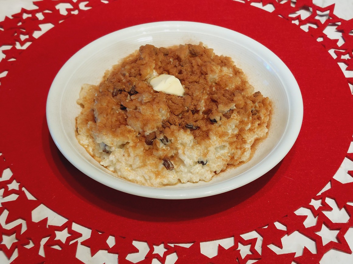 Milchreis mit Rosinen